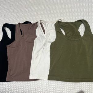 Basic Racerback Tank - 4 in set